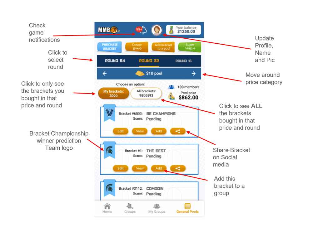 march madness brackets-how to create