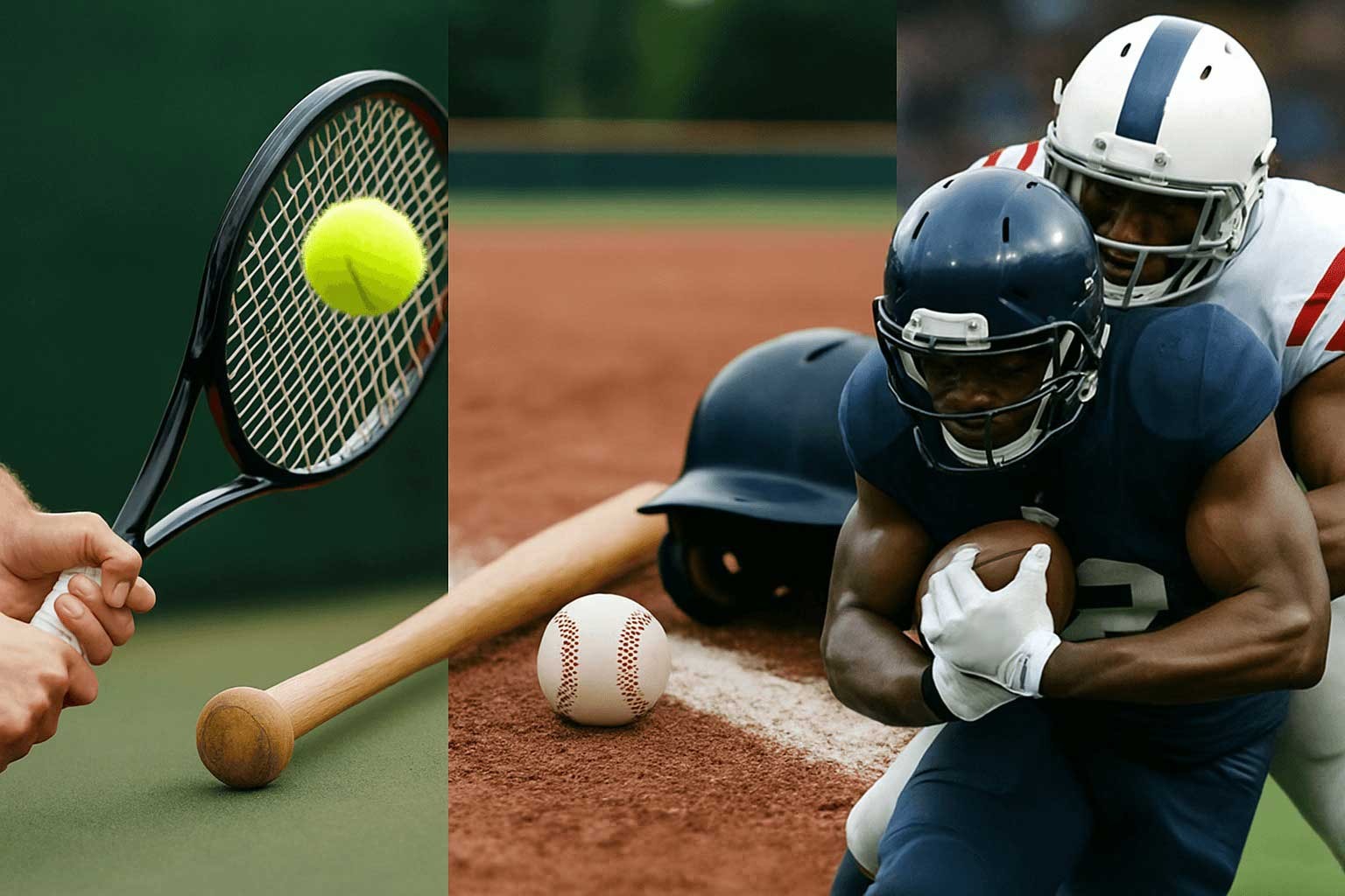tennis, baseball,NFL Football